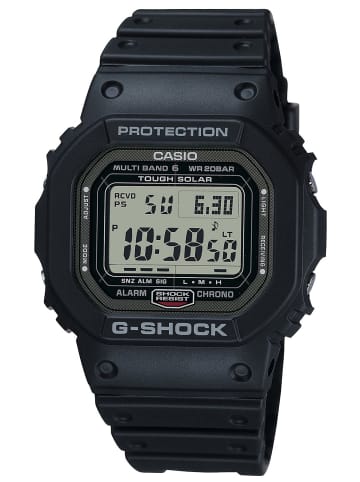 Casio G-Shock The Origin Digital Funk-Solar-Herrenuhr Schwarz