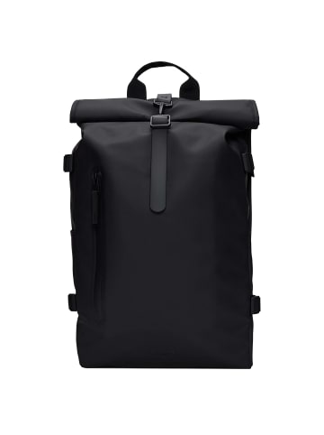 RAINS Rolltop - Rucksack L 16" 52 cm (blue dusk) in schwarz