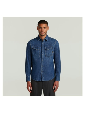 G-Star Raw Langarmhemd in worn in windward