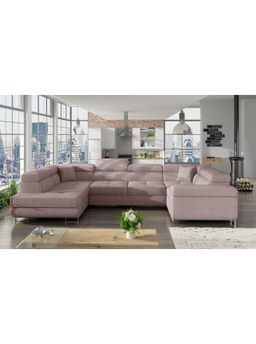 MF Design Lavin Recamiere Links in Senfgelb -  (L) 340 x (B) 340 x (H) 90 cm