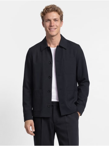 Finshley & Harding London Overshirt Owen in marine