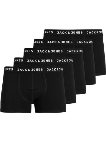 Jack & Jones Jungen Boxer Shorts Boxershorts 5er Pack Größe 176 schwarz