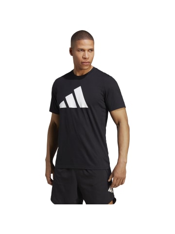 adidas Performance Funktionsshirt in black-white