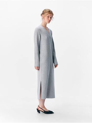 Object Maxikleid in Light Grey Melange