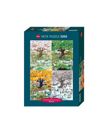 HEYE Puzzle 4 Seasons in Bunt