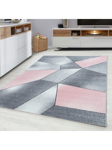 Teppich Boss Kurzflor Teppich Balia Pink