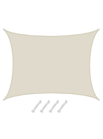 AMANKA Sonnensegel Coachella 500 x 600 cm in beige