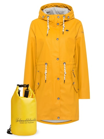 Schmuddelwedda Parka + Tagesrucksack - Set in Curry