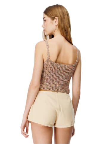 Alexa Dash Blouse in Beige