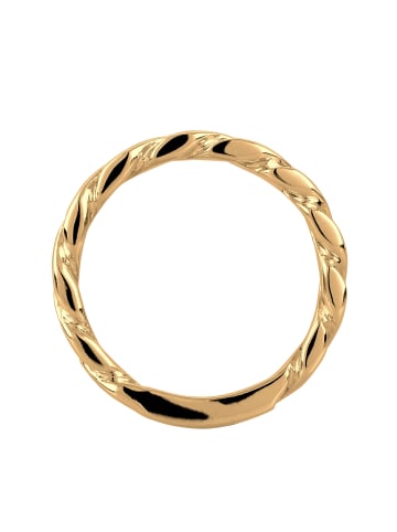 KUZZOI Ring 925 Sterling Silber in Gold