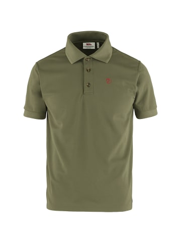FJÄLLRÄVEN Poloshirt Crowley Piqué in Oliv