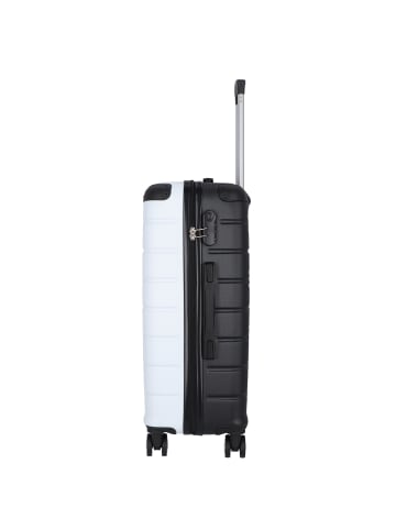 Nowi Rhodos 4 Rollen Trolley 68 cm weiss-sz