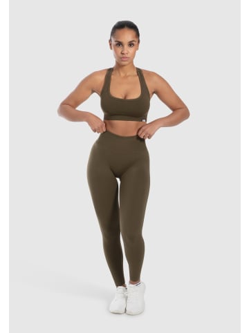 SMILODOX Leggings Elin in Khaki
