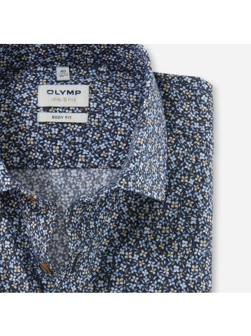 OLYMP  Hemd body fit in Blau