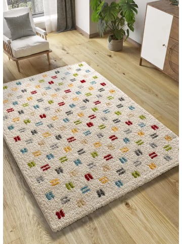 Atticgo Hochflor-Teppich BREMEN in mehrfarbig