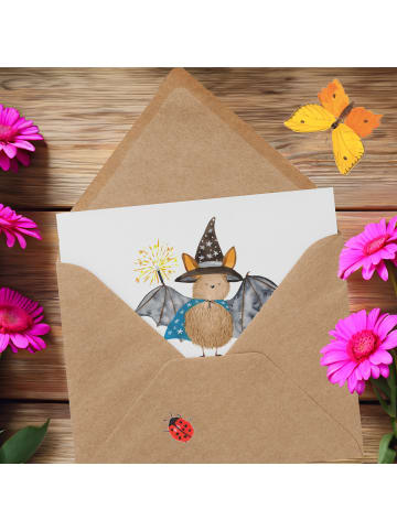 Mr. & Mrs. Panda Gutschein Magie des Theaterabends mit Spruch in Weiß