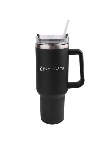 Onamaste Thermosflasche 1,2 L in Schwarz