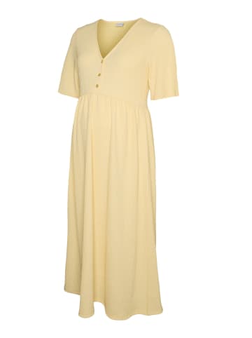 mama licious Kleid in Mellow Yellow