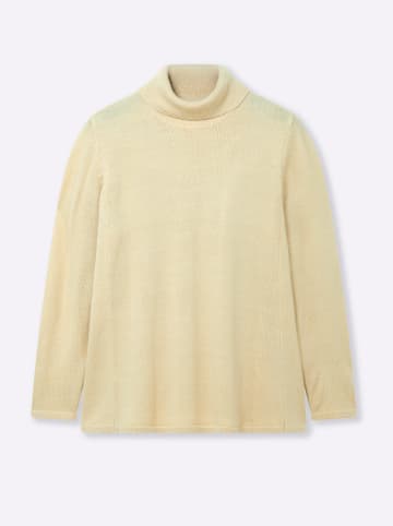 sheego Pullover in sand