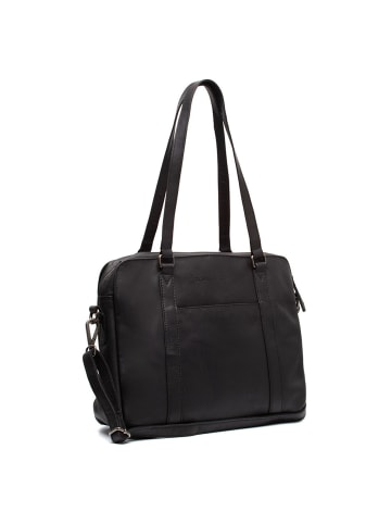 The Chesterfield Brand Pretoria Schultertasche Leder 36 cm in black