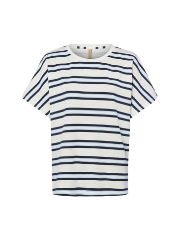soyaconcept T-Shirt Barni in marine weiß