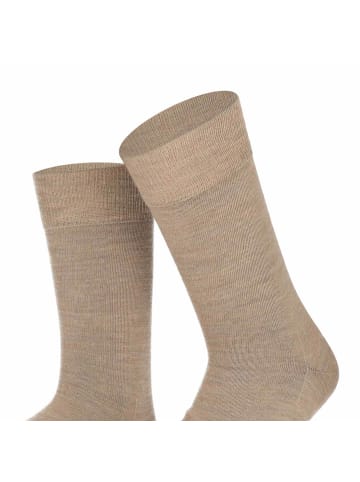 Kunert Socken Wool Care wärmend in Beige-mel.