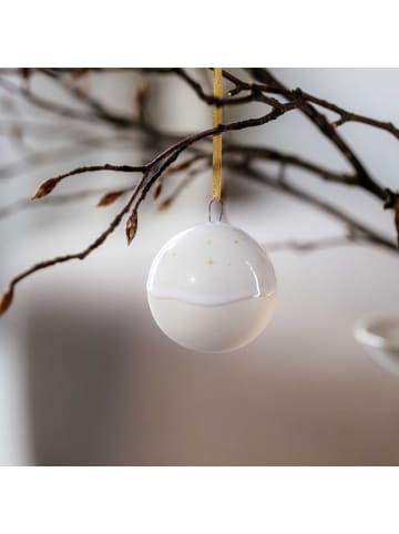 like. by Villeroy & Boch Ornament Kugel Winter Glow in in beige