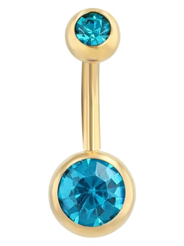 Adeliás Damen Piercing aus Edelstahl in gold