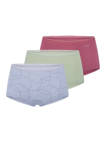 Sloggi Short Slip GO Crush in Lila / grün / blau