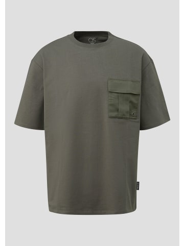 QS T-Shirt in 7981_olivgrün