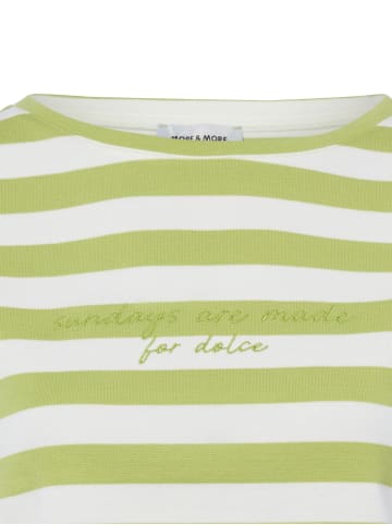More & More T-Shirt in erbse weiß - 0002