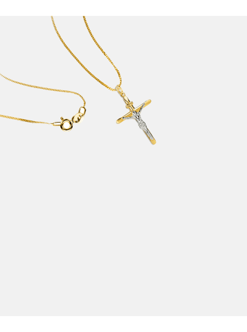 Diamant L'éternel Halskette aus 585 Gelbgold