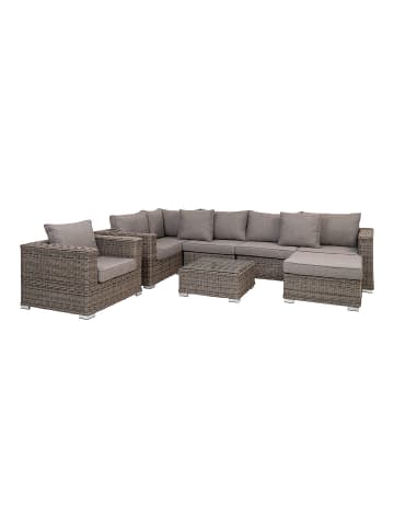 ebuy24 Sofa-set Calvi 4-teilig Kubu 318 x 169 cm