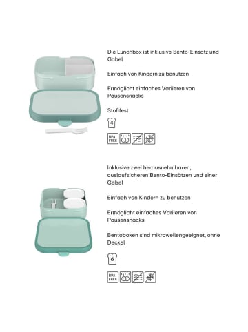 Mepal 2er Set Brotdosen-Set Campus (2025) in Forest Friends