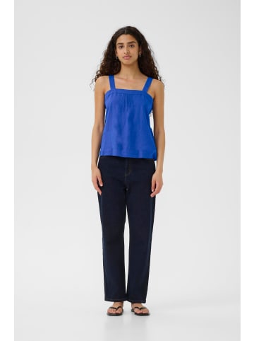 InWear Kurzarm-Bluse DallyIW Gerade Passform in Greek Blue