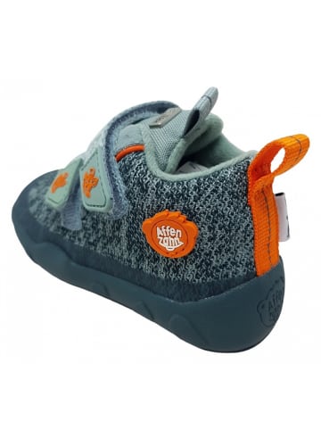 Affenzahn Klettschuh Knit Happy Hase in Blau