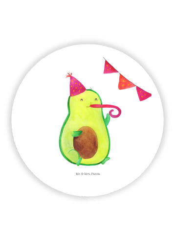 Mr. & Mrs. Panda magnet Avocado Party Zeit ohne Spruch in Weiß