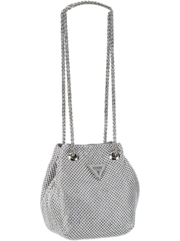 Guess Abendtasche Lua Pouch in Silver