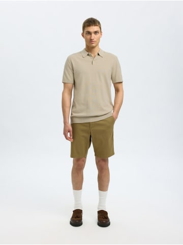 Selected Poloshirt für Damen in creme