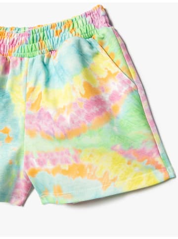 KOTON Shorts in Blau Gemustert
