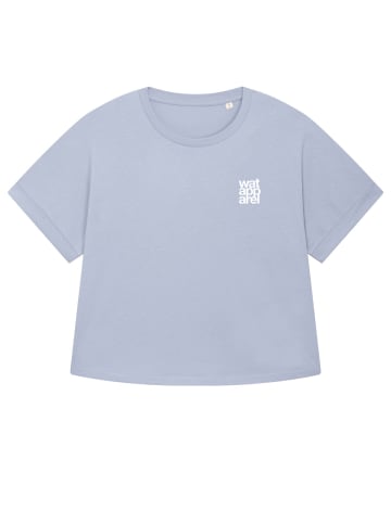 wat? Apparel T-Shirt Basic Collider in Serene Blue