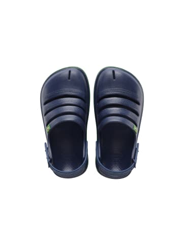 Havaianas Kinder-Clog mit Schnalle „Clog Brasil“ Blau