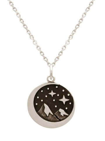 Gemshine Kette mit Anhänger BERGE in silver coloured