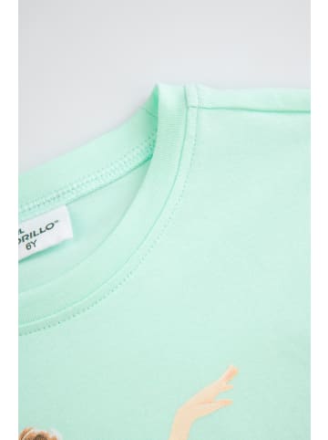 Coccodrillo Langarmshirt in in Minzfarbe