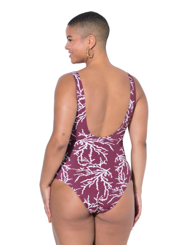 Studio Untold Badeanzug in aubergine