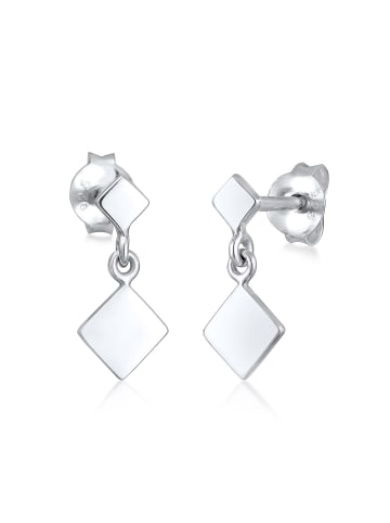 Elli Ohrringe 925 Sterling Silber Geo, Viereck in Silber