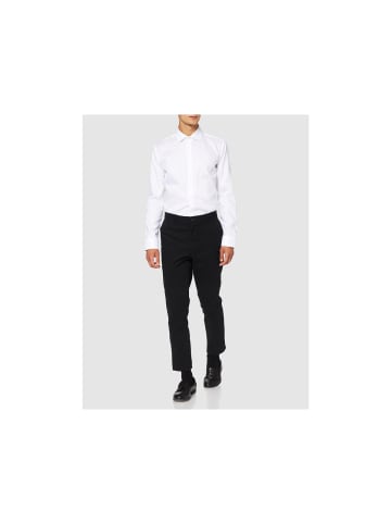 Seidensticker Knopfleisten Langarmshirt für Herren in weiß in weiß