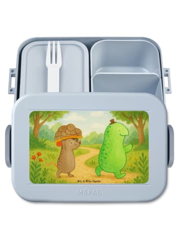 Mr. & Mrs. Panda MEPAL Bentobox Schildkröte Maus Design ohne Spruch in Blau Pastell