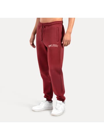 SMILODOX Jogginghose Kayson in Bordeaux