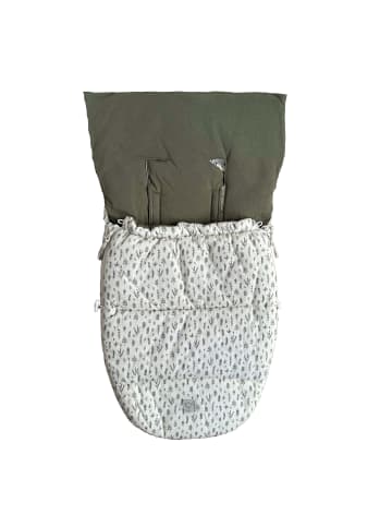 Kaiser Naturfellprodukte Babyschalenfußsack Small Jersey Hooded leave